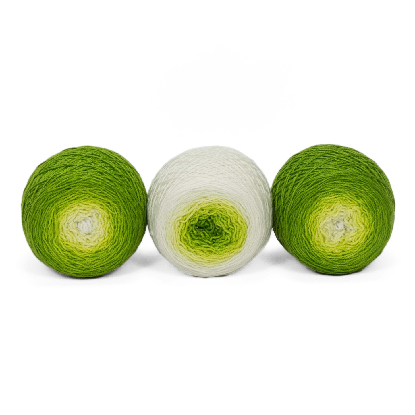 Full " Sprout " - Lleap SW Merino/Nylon Handpainted Gradient Fingering Weight Yarn 100g Skein