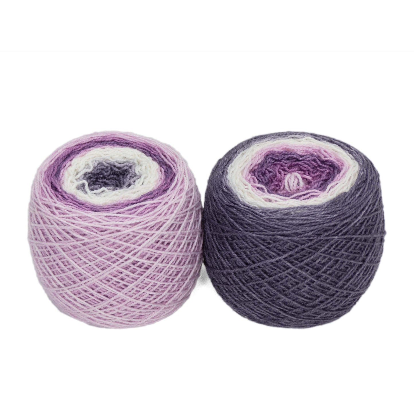 Full " Geode " - Lleap SW Merino/Nylon Handpainted Gradient Fingering Weight Yarn 100g Skein