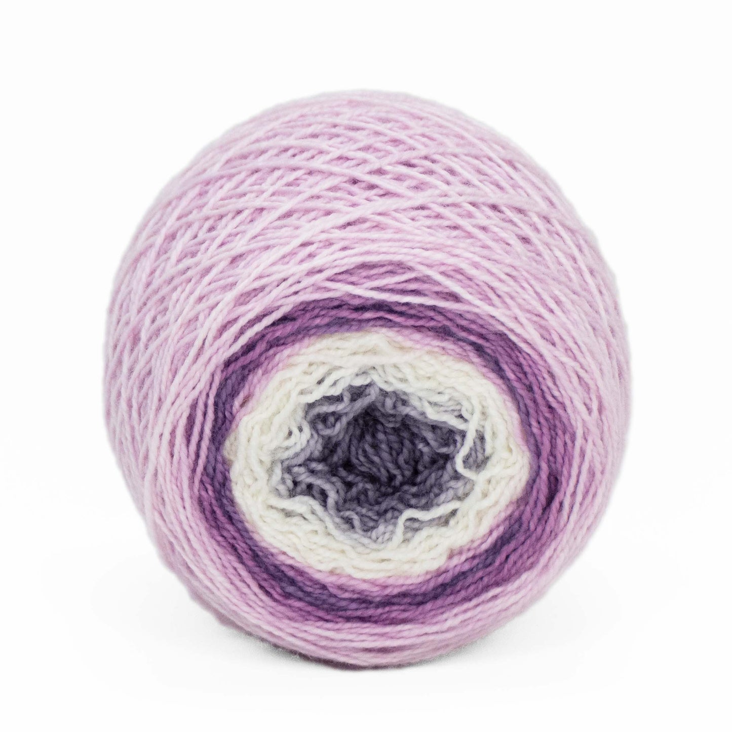Full " Geode " - Lleap SW Merino/Nylon Handpainted Gradient Fingering Weight Yarn 100g Skein