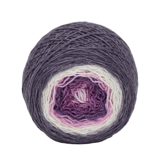 Full " Geode " - Lleap SW Merino/Nylon Handpainted Gradient Fingering Weight Yarn 100g Skein