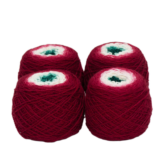 Holly King - Lleap Sock Twins - Handpainted Gradient Sock Yarn Set