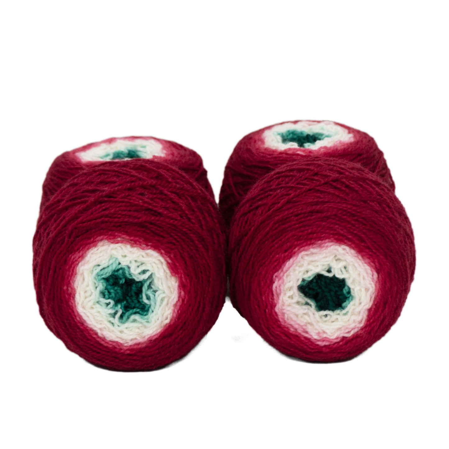 Holly King - Lleap Sock Twins - Handpainted Gradient Sock Yarn Set