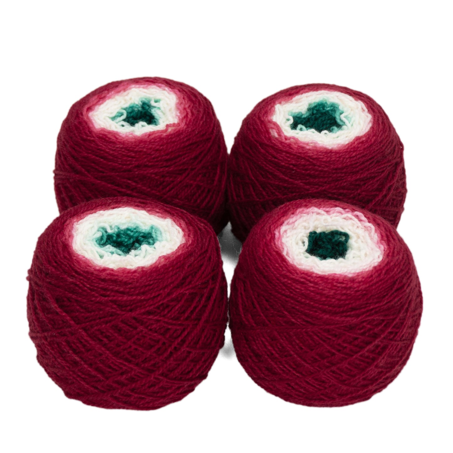 Holly King - Lleap Sock Twins - Handpainted Gradient Sock Yarn Set