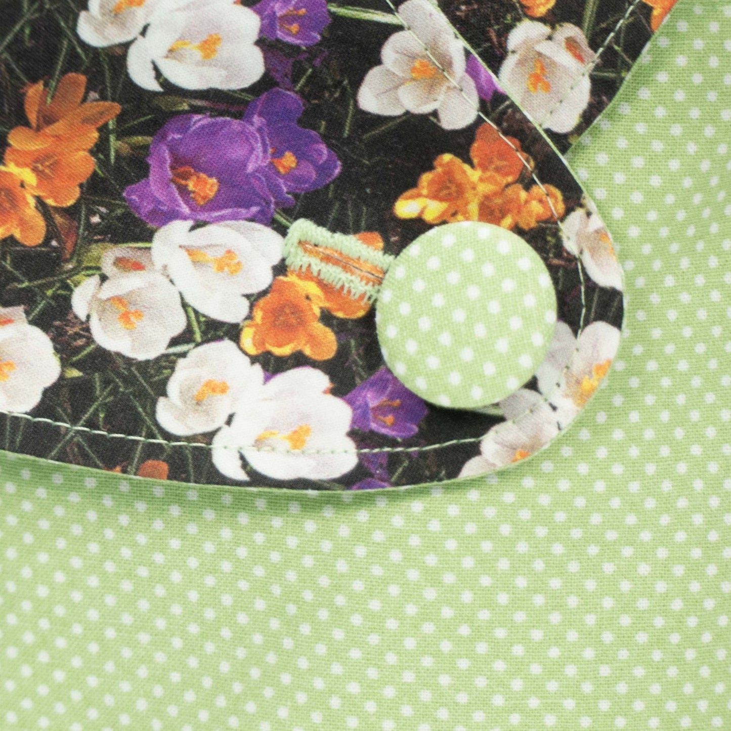 Crocus - Medium Llayover Knitting Tote / Knitting, Spinning, Crochet Project Bag