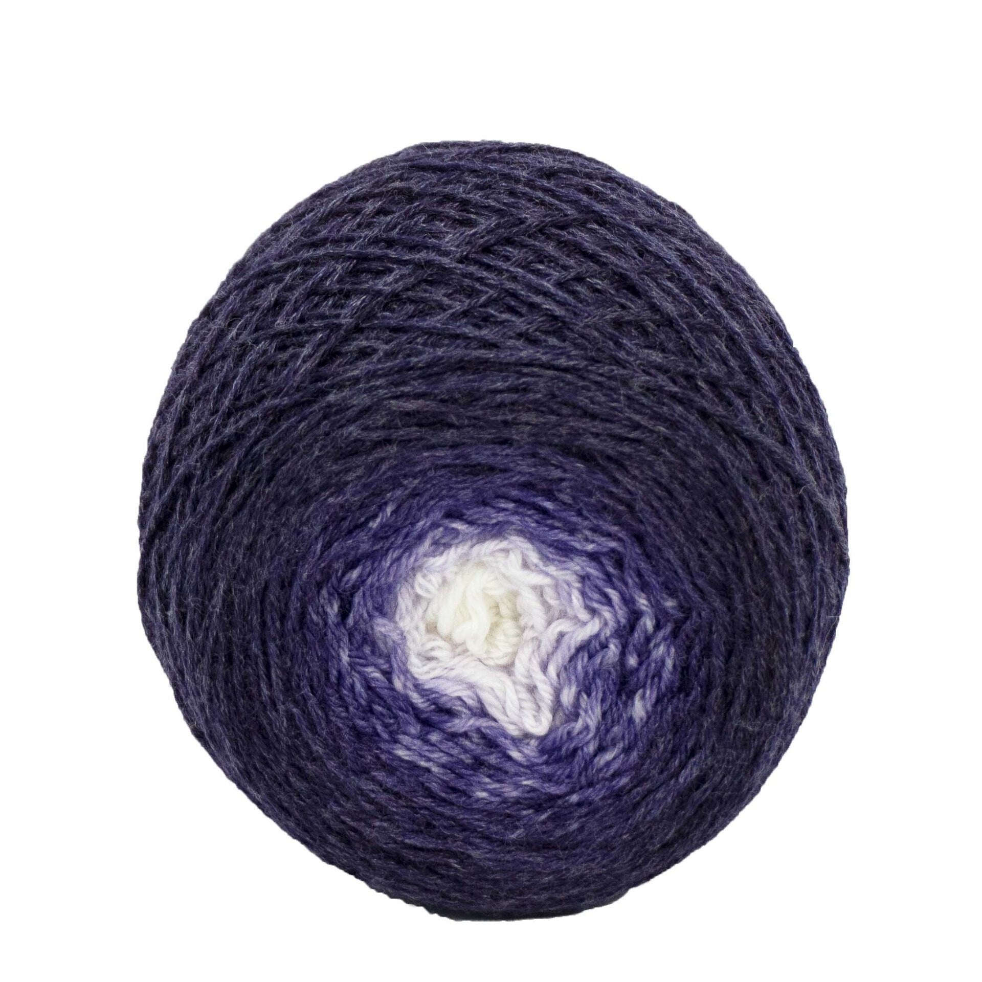 Full " Lightning Strike! " - Lleaf SW Merino/Bamboo/Nylon Handpainted Gradient Fingering Weight Yarn 100g Skein