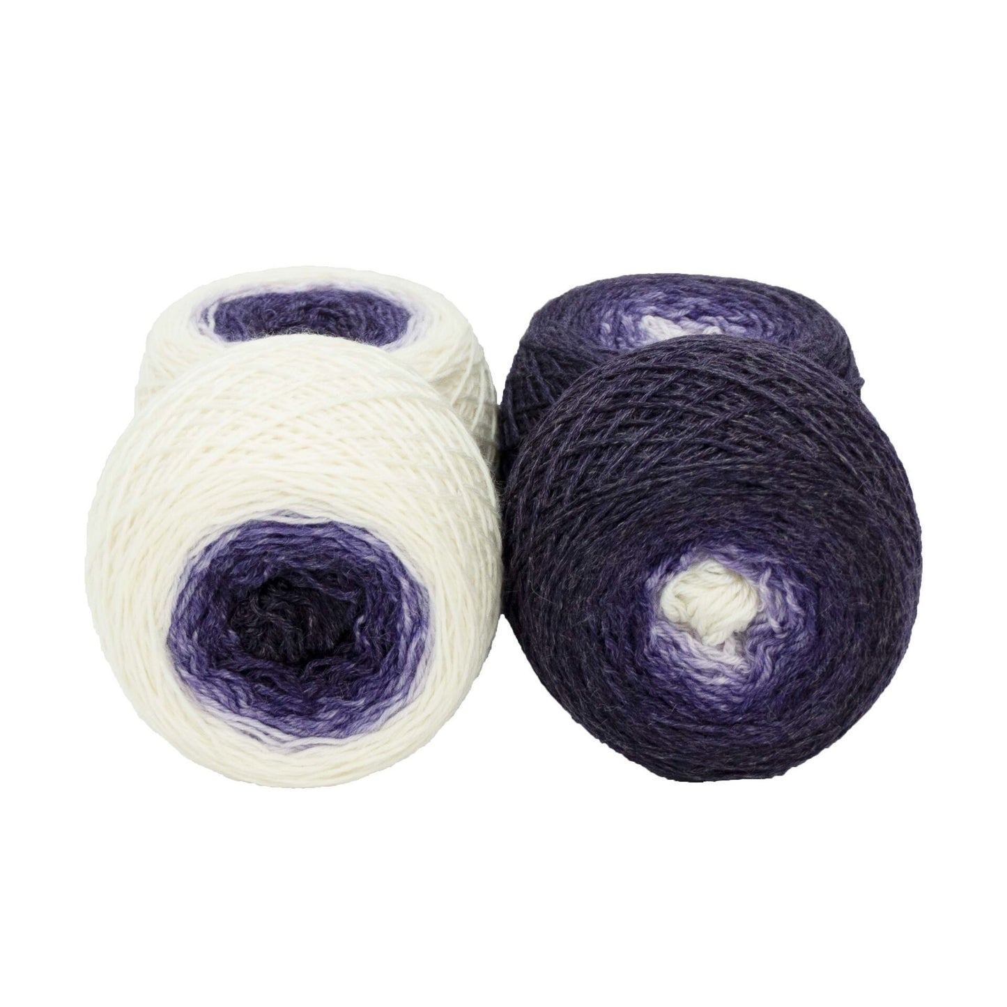 Full " Lightning Strike! " - Lleaf SW Merino/Bamboo/Nylon Handpainted Gradient Fingering Weight Yarn 100g Skein