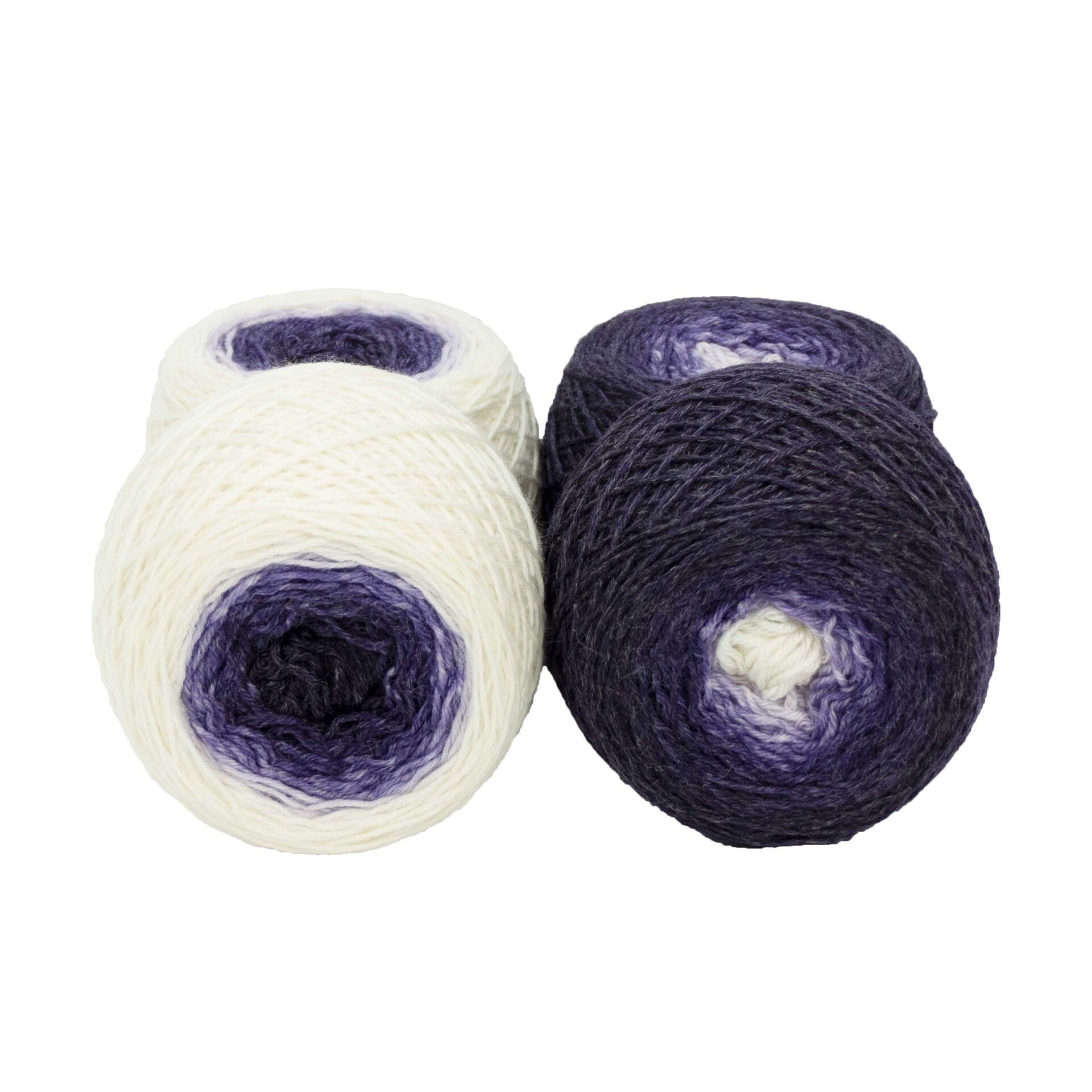 Full " Lightning Strike! " - Lleaf SW Merino/Bamboo/Nylon Handpainted Gradient Fingering Weight Yarn 100g Skein