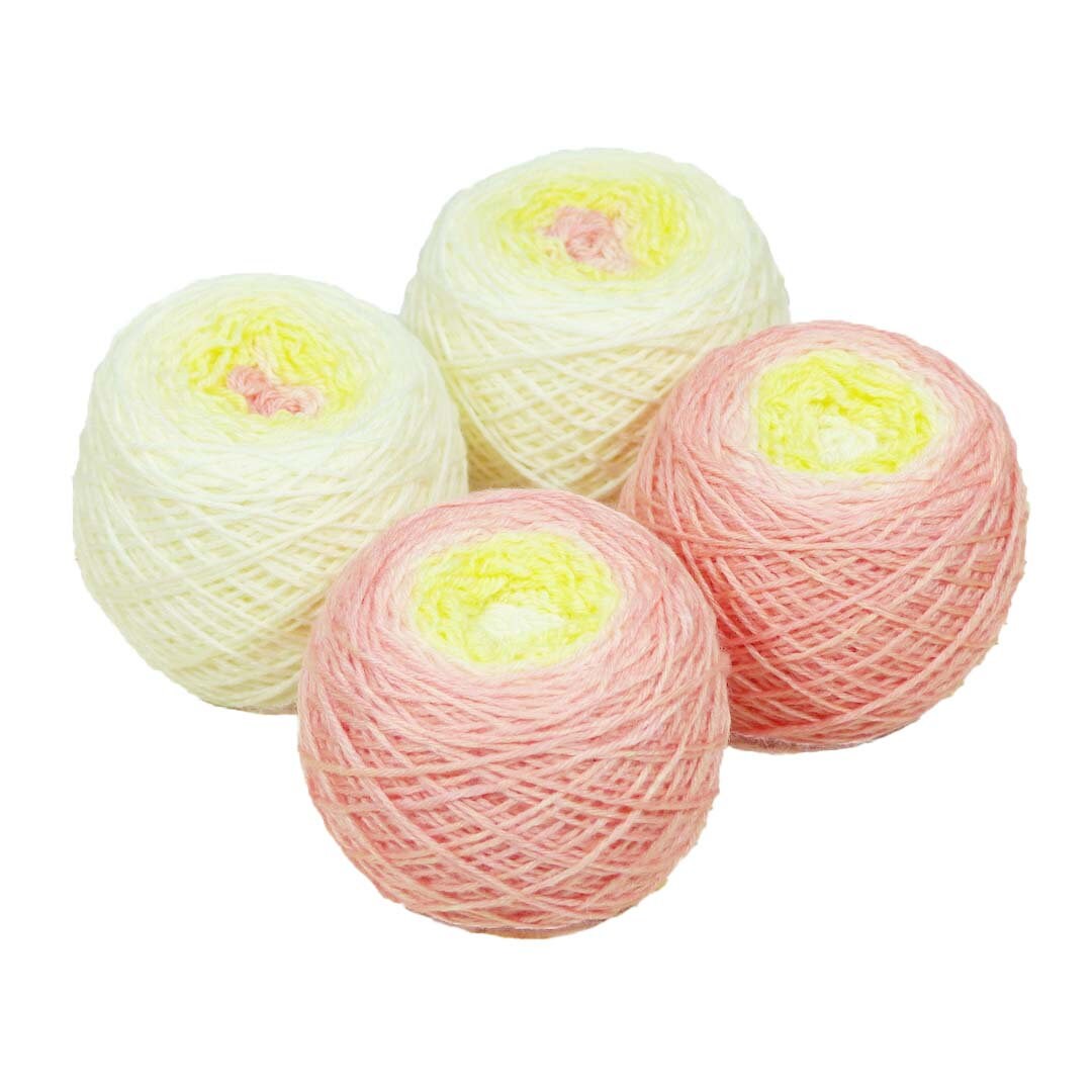 Sock Twins " You Can Hear The Ocean " - Lleaf SW Merino/Bamboo Handpainted Gradient Sock Yarn Set