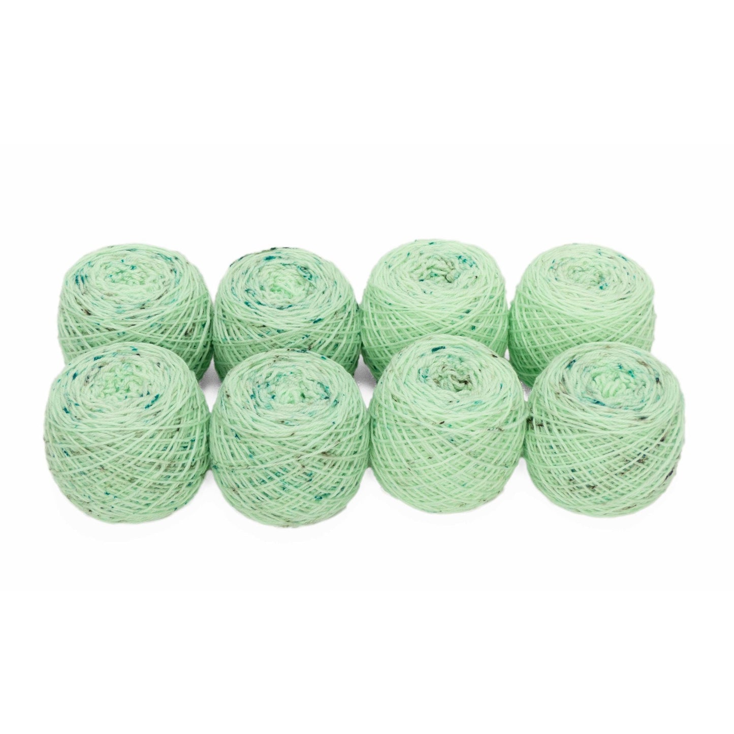 Sock Twins " Minthe " - Llively SW Targhee Hand Dyed Speckle Gradient Sock Yarn Set