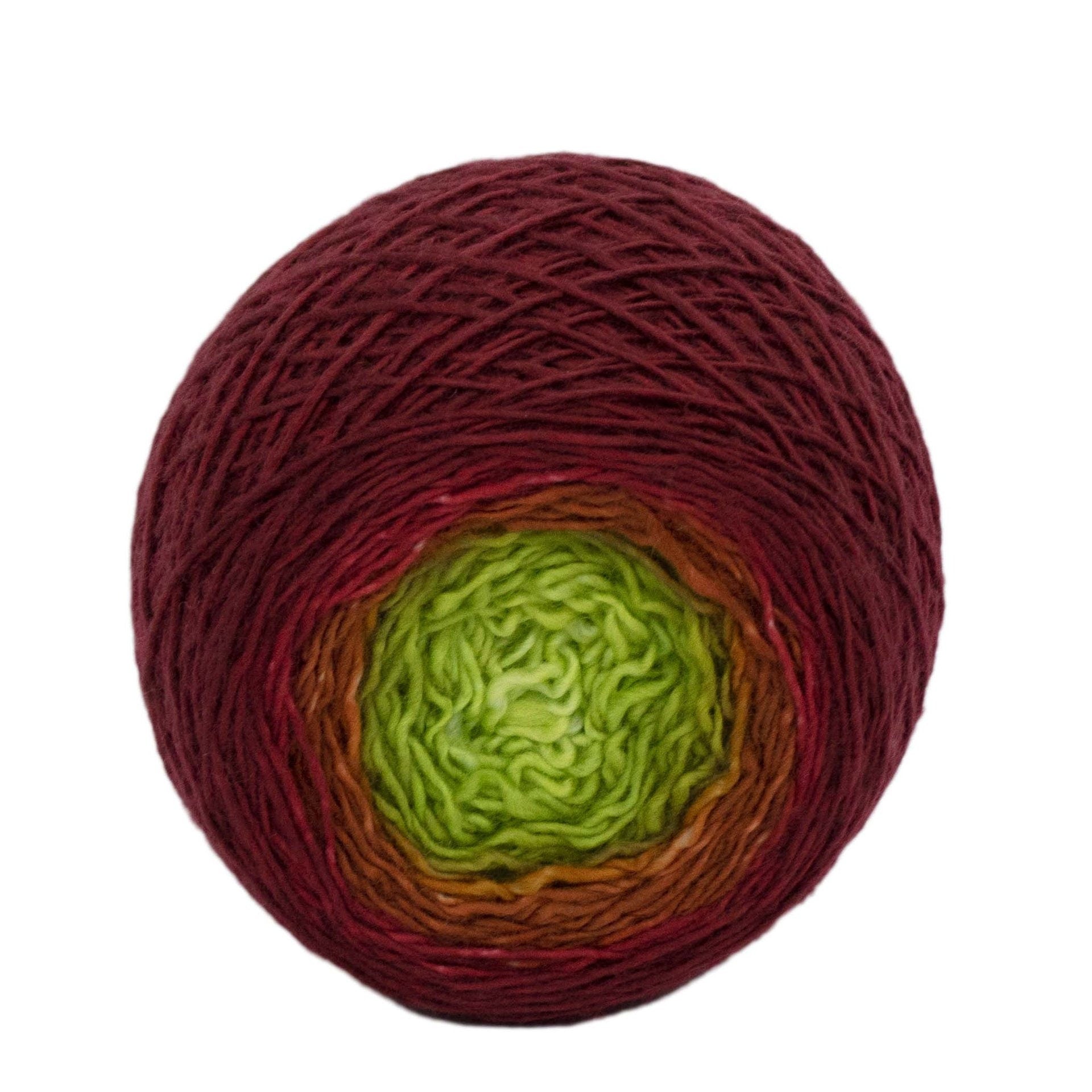 Full " Foliage " -Llift Handpainted Gradient Single Ply Fingering Weight Yarn