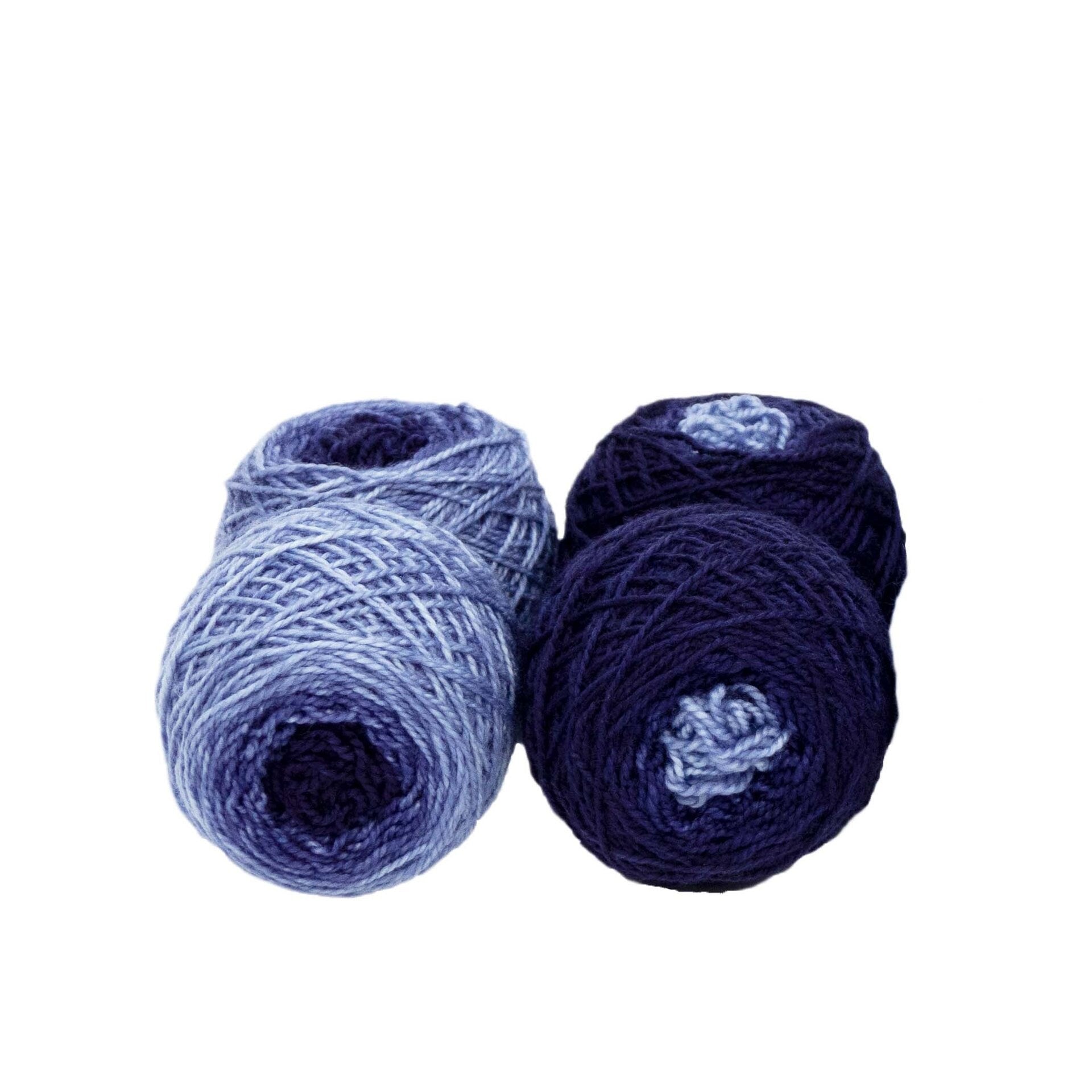 CLEARANCE Shorty Sock Twins Link Lleap SW Merino/nylon Handpainted  Semisolid Gradient Sock Yarn Set 