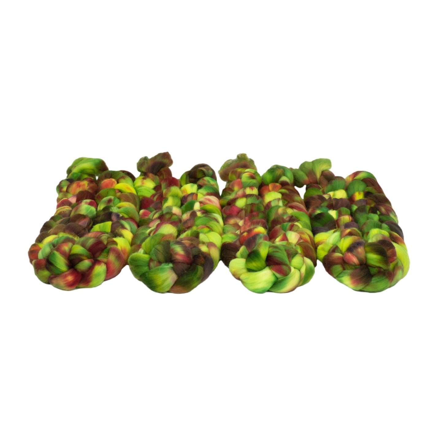 Poison Ivy/Llore Kettle Dyed Targhee Combed Top Non-Superwash/ 4 oz.