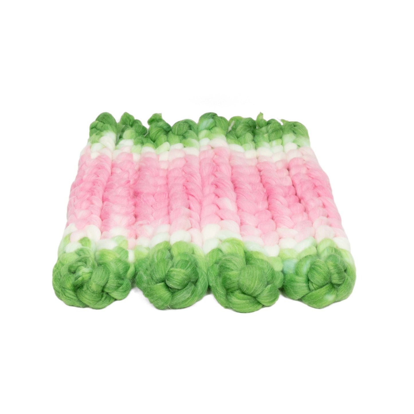 Frog Princess / Lleaf Handpainted SW Merino-Bamboo-Nylon Combed Top/ 4 oz.