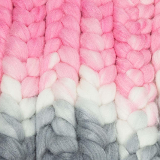 Clara's Dream / Lleaf Handpainted SW Merino-Bamboo-Nylon Combed Top/ 4 oz.