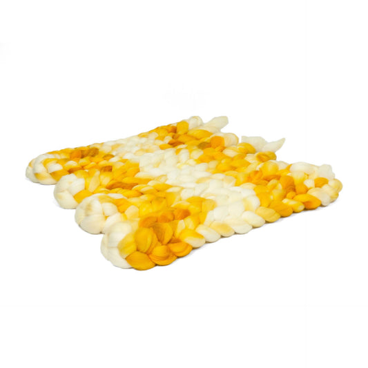 Straw To Gold / Llegacy Kettle Dyed SW Merino Combed Top/ 4 oz.