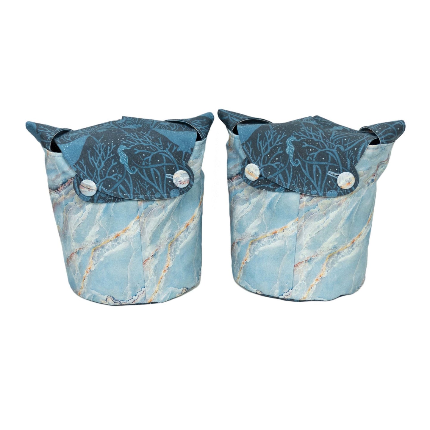 Wanta Manta - Medium Llayover Knitting Tote / Knitting, Spinning, Crochet Project Bag