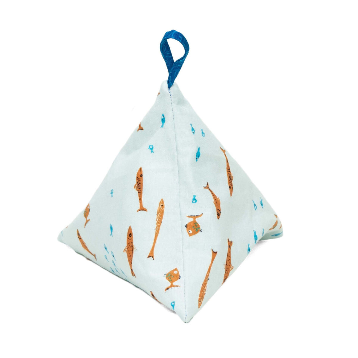 Fishies - Llexical Notions Pouch - Knitting, Crochet, Spinning Accessory Bag
