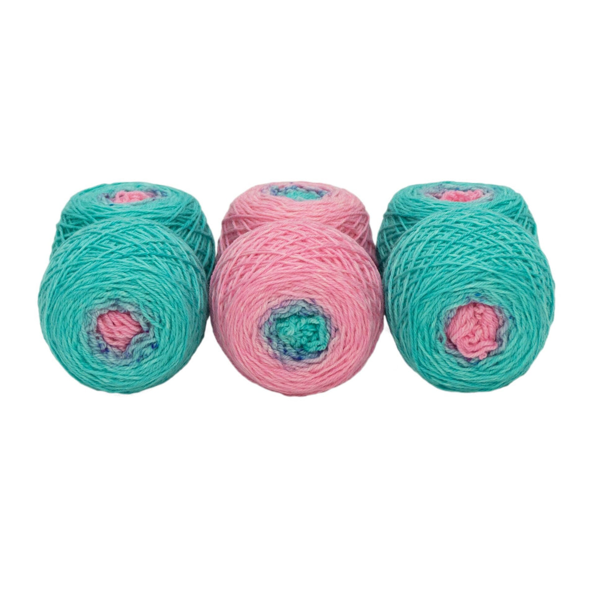 Sugar High - Llively Sock Twins Hand Dyed Speckle Gradient Sock Yarn Set