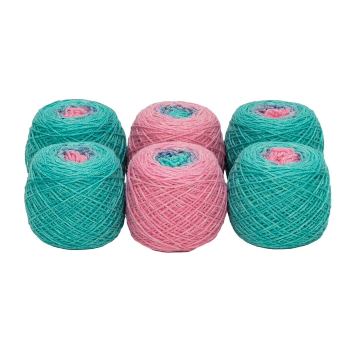 Sugar High - Llively Sock Twins Hand Dyed Speckle Gradient Sock Yarn Set