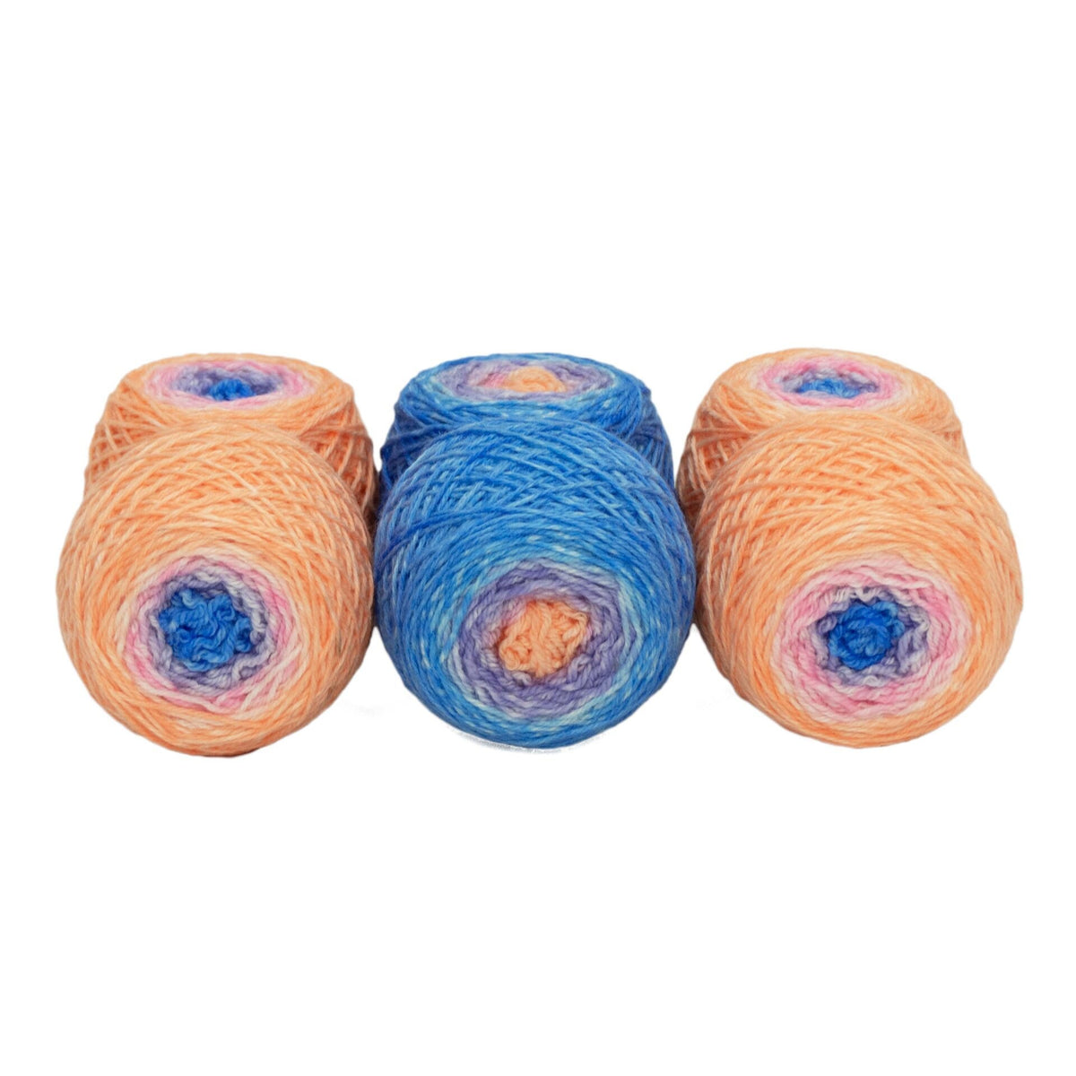 Summer Sunset - Llively Sock Twins Handpainted Gradient Sock Yarn Set