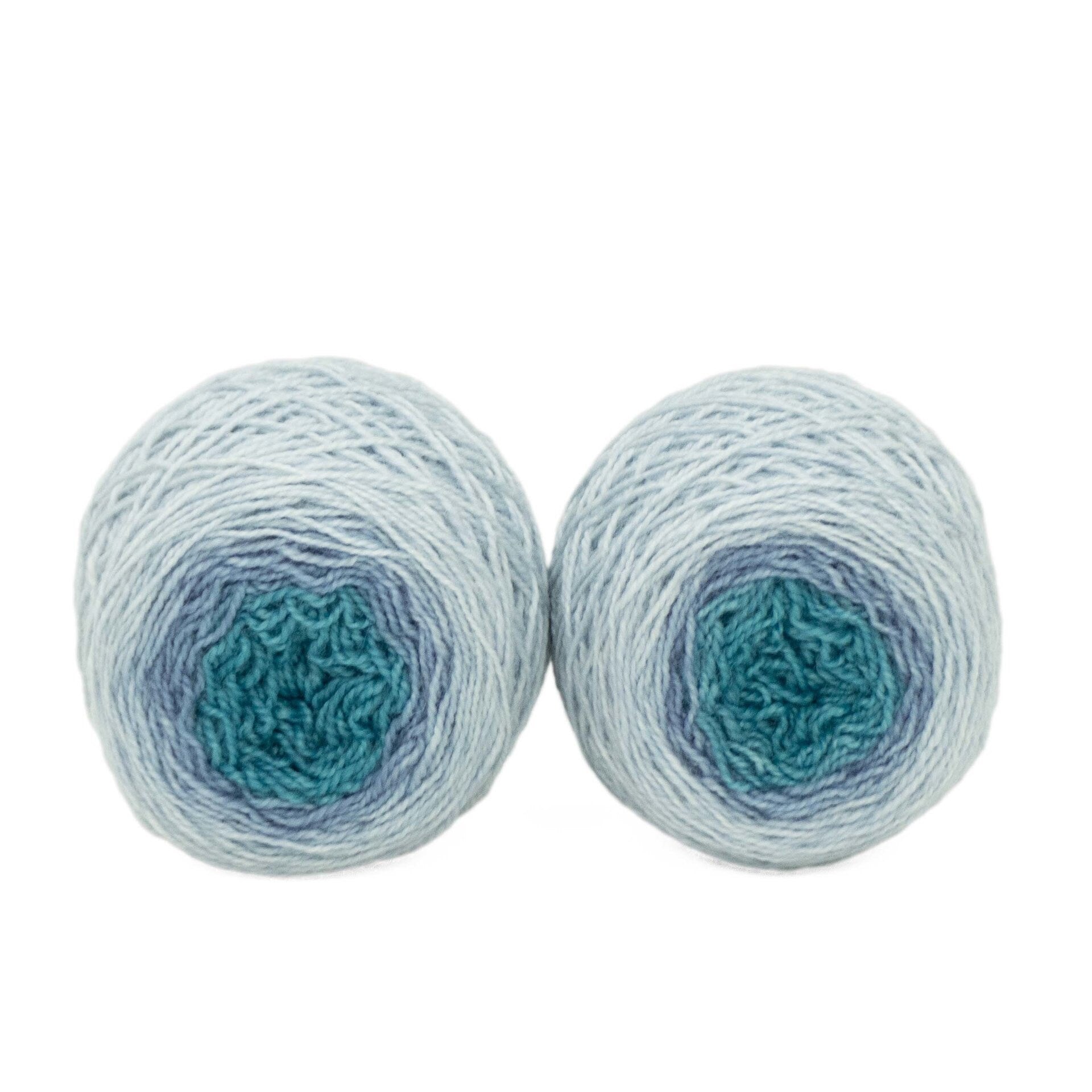 Boreas - Lleap Sock Twins - Handpainted Gradient Sock Yarn Set