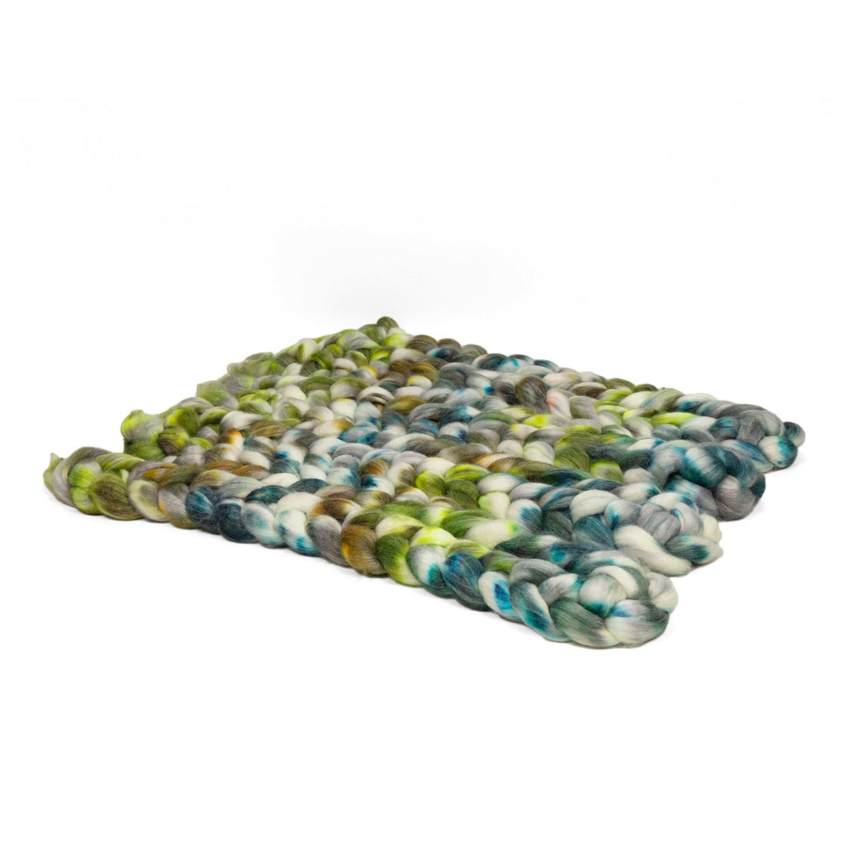 Urban Decay / Lleaf Handpainted SW Merino-Bamboo-Nylon Combed Top/ 4 oz.