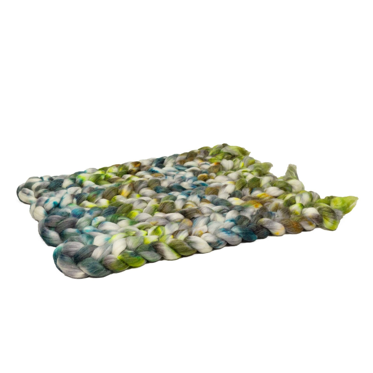 Urban Decay / Lleaf Handpainted SW Merino-Bamboo-Nylon Combed Top/ 4 oz.
