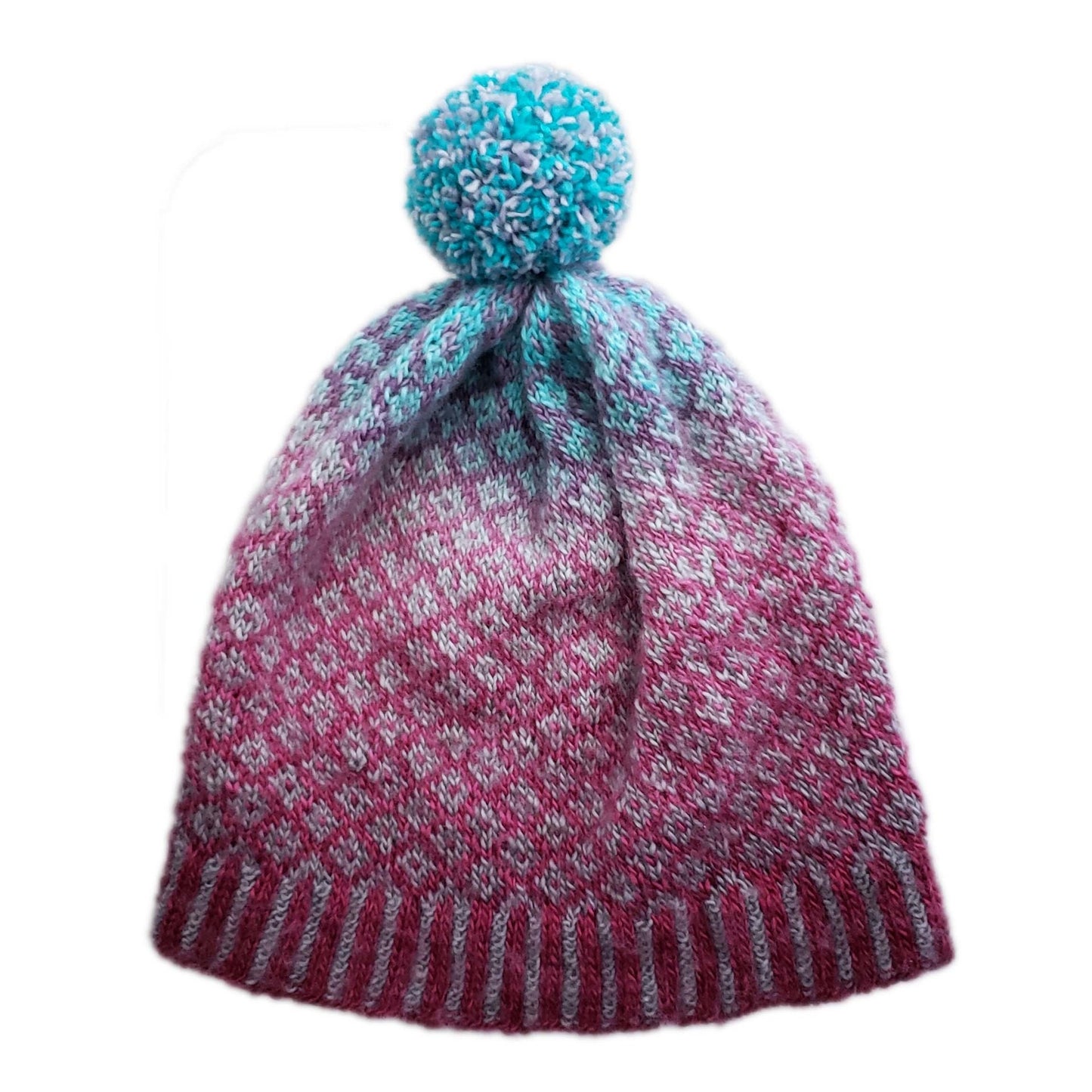 50% Chance of Precipitation - Llift Handpainted Gradient Colorwork Set - SW Merino Single Ply Fingering Weight Yarn