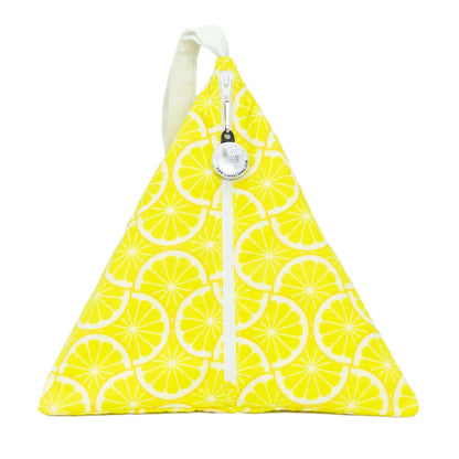 Lemonade - Llexical Divided Sock Pouch - Knitting, Crochet, Spinning Project Bag