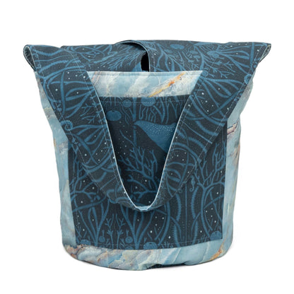 Wanta Manta - Medium Llayover Knitting Tote / Knitting, Spinning, Crochet Project Bag